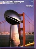 1985 Super Bowl XIX Program - 49ers / Dolphins