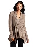 IMAGE OF BCBGMAXAZRIA Women's Nolan Ribbed and Cabled Cardigan
