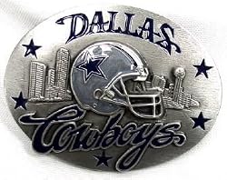 DALLAS COWBOYS (LIMITED EDITION) NFL LICENSED FOOTBALL BUCKLE