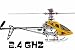 ESky Honey Bee King 2 Carbon Fiber 2.4 Ghz 6 Channel Electric Helicopter RTF