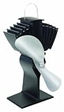 Caframo Ecofan Airplus, Black with Nickel Blade 3 Blade 802