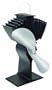 Caframo Ecofan Airplus, Black with Nickel Blade 3 Blade 802