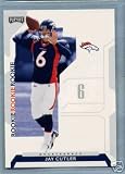 2006 Playoff NFL Playoffs 74 Jay Cutler - Rookie Card (RC) / Denver Broncos / Football Cards - In Protective Top Loader - Sports Trading Cards Collecting