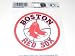 Boston Red Sox 3 x 3 Static Cling Decal