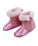 Rising Star Girls’ Heart Quilted Snow Booties (Sizes 3M – 12M) – pink, 9 – 12 months 41qJO3SMWsL. SL160 Baby Biscotti A Star is Born Booties
