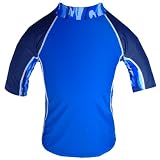 On Shore, Boy's UPF50+, UV Protective Short Sleeve Top (Rashguard)