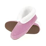  : Slippers International Women's Cuffed Bootie,Pink,6 M