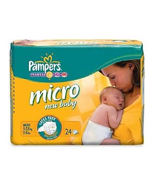 Pampers Micro nappies - 24pk