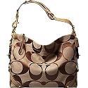 Coach Signature Slim Carly Sac Bag 12873 Khaki Camel