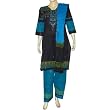 Latest Salwar Kameez Cotton Printed Embroidered Dress Size M (slk426)