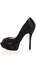 Crystal Encrusted Peep Toe