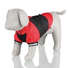 Trixie 30192 Cayres Regenanzug, S: 35 cm, schwarz/rot