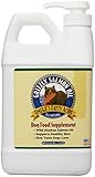 2 x 64-ounce Grizzly Salmon Oil All-Natural Dog Food Supplement in Pump-Bottle Dispenser