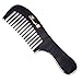 Breezelike Wide Tooth Hair Comb with Premium Gift Box, Round Handle, Detangling Massage Horn Comb