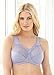 Glamorise Women's Plus-Size Magic Lift Cotton and Lace