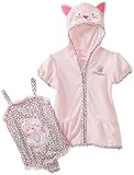 Kids Headquarters Baby-girls Infant Kitty Swimwear with Cover Up