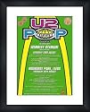 U2 Pop Mart Tour 1997 - Framed Original Advert
