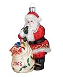 Review Waterford 148269 / Waterford Holiday Heirlooms 2008 Annual Dated Santa Ornament