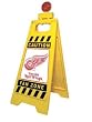 Detroit Red Wings 29 inch Caution Blinking Fan Zone Floor Stand NHL Hockey