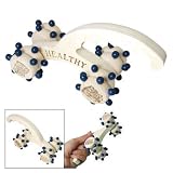 Wooden Handle 4 Wheels Full Body Leg Back Massager