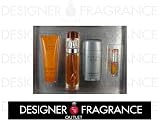 GIFT SET- PERRY MAN by PERRY ELLIS - 3.4 oz EDT Spray, 3.0 oz After Shave Gel, 2.75 Deodorant Stick, 0.25 EDT Mini Spray - NEW