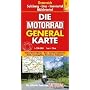 Die Motorrad Generalkarte �sterreich 2. Salzburg, Linz, Innviertel, M�hlviertel: Sch�ne Motorradtouren. Renn- und Motorradstrecken. Hotels, Campingpl�tze, Werkst�tten, Treffpunkte