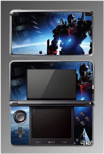  Transformers Optimus Prime Autobots Movie Cartoon Game Vinyl Decal Cover Skin Protector #3 for Nintendo 3DS