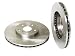 Brembo 25357 Front Ventilated Brake Rotor