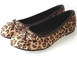 Couture Discount Ballerinas Fashion, Leopard, Leo, Raubtier (BAL55)