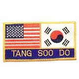 USA and Korea Tang Soo Do Patch