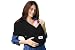 My Baby Nest Organic Baby Carrier, Ebony, Medium
