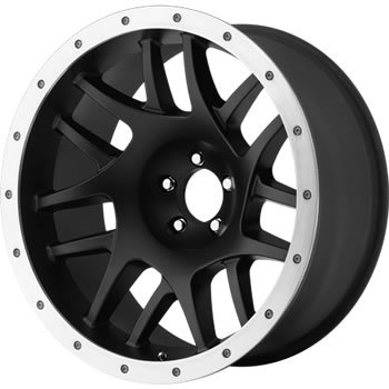 XD XD123 18x9 Black Wheel / Rim 5x5.5 with a -38mm Offset and a 108.00 Hub Bore. Partnumber XD12389055738N
