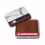 Colorado Rockies MLB Embossed Leather Billfold Wallet
