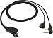 Produkt-Bild: Kenwood Leichte Mikro-Ohrh&ouml;rer-Kombi EMC-11W (mit PPT-Taste am Mikro)