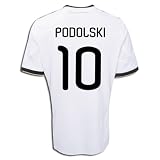41qJn wy4sL. SL160  adidas Lukas Podolski Germany World Cup 2010 Home Jersey