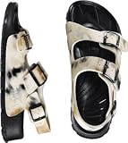 Produkt-Bild: Birkis Sandalen ''Aruba'' aus Birko-Flor in batik pattern brown mit normalem Fussbett
