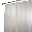 InterDesign 84-Inch EVA Long Shower Liner, Clear Frost