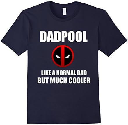 Men's DadPool T Shirt | Father's Day T Shirt  2XL Navy