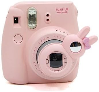 Fujifilm Instax Mini 7s Mini 8 Rabbit Style Instax Close Up Lens with Self-portrait Mirror For Fujifilm Instax Mini 8 mini 7s Camera and Polaroid 300 (Pink) ...