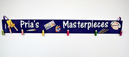 Nursery Decor/Kids wall art/Custom Personalized Kids art display/ kids art holder-ArtistTheme