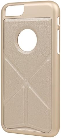 Yongcheng iPhone 6plus 6S plus Case Magnetic Foldable Leather Deformation 5.5inch(Golden)