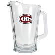 Montreal Canadiens 60oz Glass Pitcher - Primary Logo NHL Hockey
