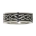 Men's Braided Design Stainless Steel Ring