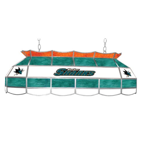 NHL San Jose Sharks Stained Glass 40-inch Lighting Fixture 