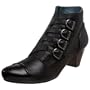 nicole Women's Behave Ankle Bootie,Black,11 M US
