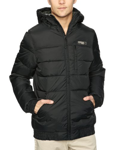 Rip Curl Herren PUFFER JACKET LONG, 90-black, L, CJKPGU_90