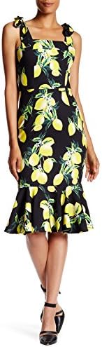 FEW MODA Lemon on the Grass Dress, Large