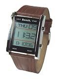 Image of Bench Gents Lcd Brown Strap Watch