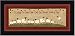 Count Your Blessings Sheep Folk Art Print Sign Framed