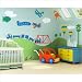 Transportation Fascination Self-Adhesive Wall Stencil Kit